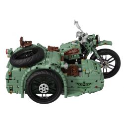 UBTECH JRKL217 non  XE BA BÁNH BÊN CỔ ĐIỂN JIMUGO bộ đồ chơi xếp lắp ráp ghép mô hình  Kỹ Thuật Công Nghệ Cao Mô Hình Phương Tiện 1200 khối