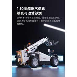 XIAOMI MITU MI ONEBOT OBEFT04AIQI 04AIQI non  KỸ THUẬT XE NÂNG tỷ lệ 1:10 bộ đồ chơi xếp lắp ráp ghép mô hình  Kỹ Thuật Công Nghệ Cao Mô Hình Phương Tiện 850 khối