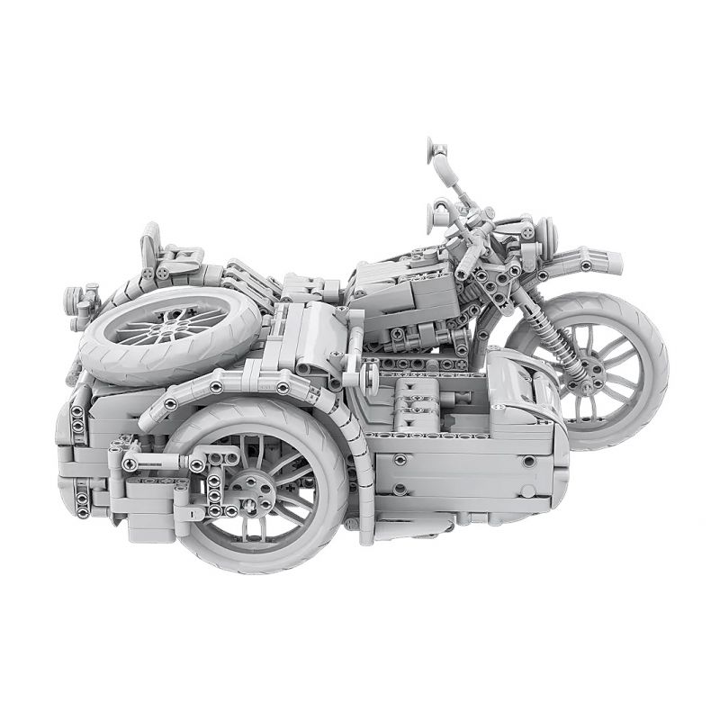 UBTECH JRKL217 non  XE BA BÁNH BÊN CỔ ĐIỂN JIMUGO bộ đồ chơi xếp lắp ráp ghép mô hình  Kỹ Thuật Công Nghệ Cao Mô Hình Phương Tiện 1200 khối