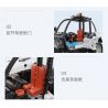 XIAOMI MITU MI ONEBOT OBEFT04AIQI 04AIQI non  KỸ THUẬT XE NÂNG tỷ lệ 1:10 bộ đồ chơi xếp lắp ráp ghép mô hình  Kỹ Thuật Công Nghệ Cao Mô Hình Phương Tiện 850 khối