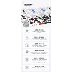 XIAOMI MITU MI ONEBOT OBEFT04AIQI 04AIQI non  KỸ THUẬT XE NÂNG tỷ lệ 1:10 bộ đồ chơi xếp lắp ráp ghép mô hình  Kỹ Thuật Công Nghệ Cao Mô Hình Phương Tiện 850 khối