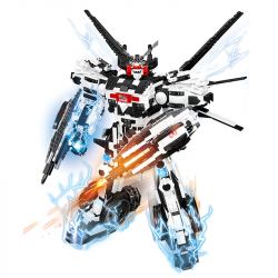 JIESTAR 20100 non  MÁY MÓC DŨNG CẢM SWAT bộ đồ chơi xếp lắp ráp ghép mô hình FLYING TIGERS 2049 khối