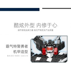 JIESTAR 20100 non  MÁY MÓC DŨNG CẢM SWAT bộ đồ chơi xếp lắp ráp ghép mô hình FLYING TIGERS 2049 khối