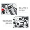 JIESTAR 20100 non  MÁY MÓC DŨNG CẢM SWAT bộ đồ chơi xếp lắp ráp ghép mô hình FLYING TIGERS 2049 khối