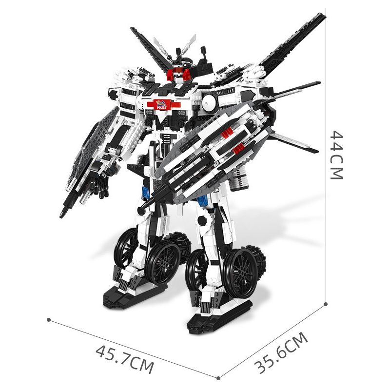 JIESTAR 20100 non  MÁY MÓC DŨNG CẢM SWAT bộ đồ chơi xếp lắp ráp ghép mô hình FLYING TIGERS 2049 khối