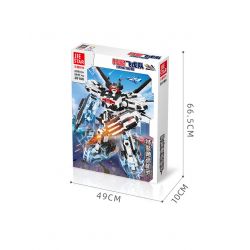 JIESTAR 20100 non  MÁY MÓC DŨNG CẢM SWAT bộ đồ chơi xếp lắp ráp ghép mô hình FLYING TIGERS 2049 khối