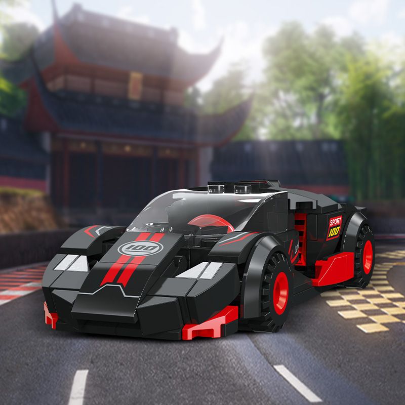 JIESTAR 92300 non  NHỰA ĐƯỜNG 6 PHONG CÁCH bộ đồ chơi xếp lắp ráp ghép mô hình 157 khối