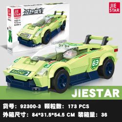 JIESTAR 92300 non  NHỰA ĐƯỜNG 6 PHONG CÁCH bộ đồ chơi xếp lắp ráp ghép mô hình 157 khối