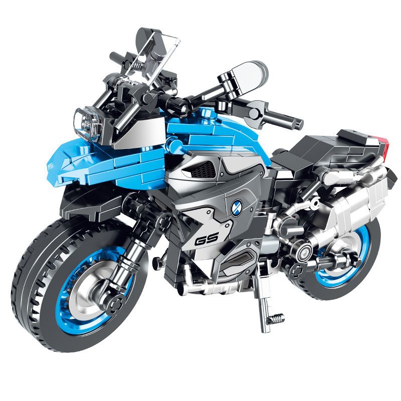 LWCK 80008-2 non Lego BMW R1200GS bộ đồ chơi xếp lắp ráp ghép mô hình Motorcycle Motorbike BMW R 1200GS Xe Hai Bánh 322 khối