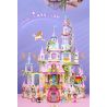 Enlighten 32022 Qman 32022 non  LÂU ĐÀI HOA SAY bộ đồ chơi xếp lắp ráp ghép mô hình Girl Con Gái 2482 khối