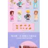 Enlighten 32022 Qman 32022 non  LÂU ĐÀI HOA SAY bộ đồ chơi xếp lắp ráp ghép mô hình Girl Con Gái 2482 khối