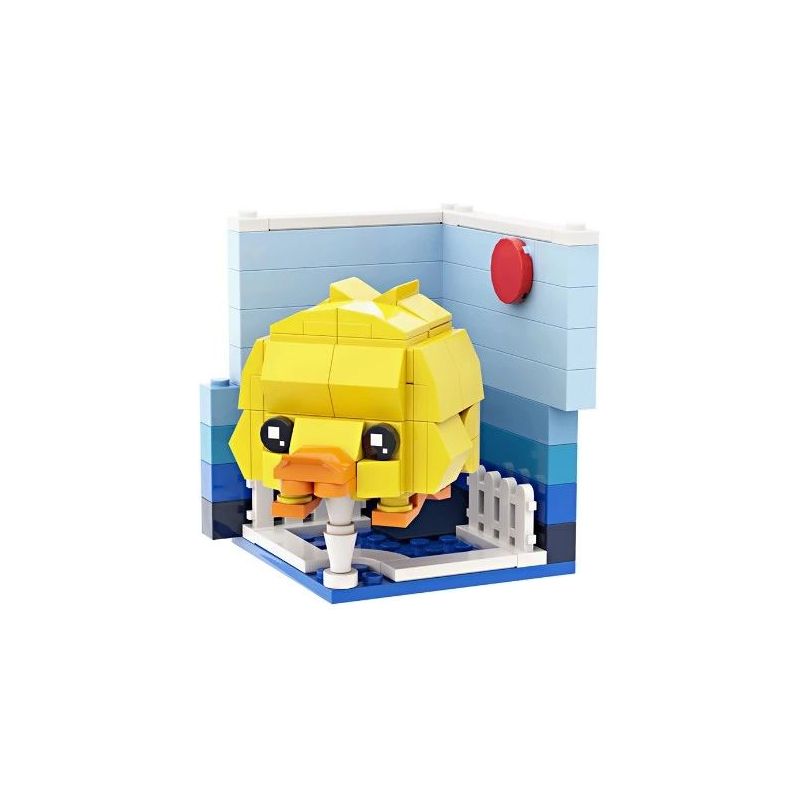 LQFUN 678-22211 22211 67822211 non  CON VỊT bộ đồ chơi xếp lắp ráp ghép mô hình DUCK SHAPE DEMOSTRATE 137 khối