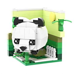 LQFUN 678-22106 22106 67822106 non  GẤU TRÚC bộ đồ chơi xếp lắp ráp ghép mô hình PANDA SHAPE DEMOSTRATE 139 khối