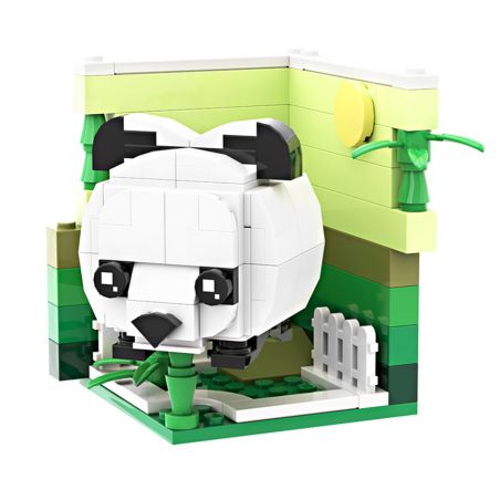 LQFUN 678-22106 22106 67822106 non  GẤU TRÚC bộ đồ chơi xếp lắp ráp ghép mô hình PANDA SHAPE DEMOSTRATE 139 khối