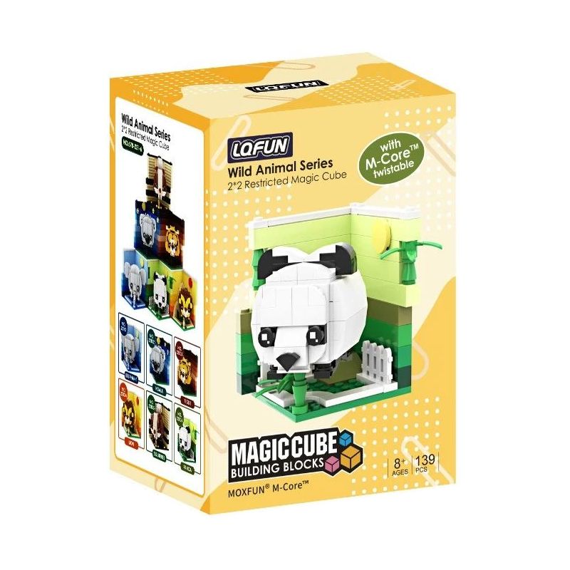 LQFUN 678-22106 22106 67822106 non  GẤU TRÚC bộ đồ chơi xếp lắp ráp ghép mô hình PANDA SHAPE DEMOSTRATE 139 khối