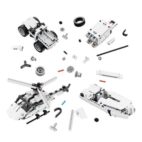 XIAOMI MITU MI ONEBOT OBJMB7AIQI 7AIQI non  BỘ ĐỔI MỚI CÔNG NGHỆ JU NENG PIN bộ đồ chơi xếp lắp ráp ghép mô hình  Kỹ Thuật Công Nghệ Cao Mô Hình Phương Tiện 1000 khối