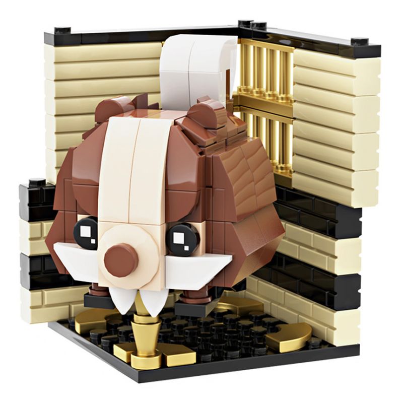 LQFUN 678-22105 22105 67822105 non  CON SÓC bộ đồ chơi xếp lắp ráp ghép mô hình SQUIRREL SHAPE DEMOSTRATE 151 khối