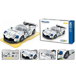 ZHEGAO QL0752-1 0752-1 non  KOENIGSEGGJESKO bộ đồ chơi xếp lắp ráp ghép mô hình KOENIGSEGG JESKO 291 khối