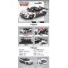MANGE TECHNOLOGY 88015 non  APOCALYPSE GTR LÙI XE bộ đồ chơi xếp lắp ráp ghép mô hình  PORSCHE 9FF GT9-R Kỹ Thuật Công Nghệ Cao Mô Hình Phương Tiện 411 khối