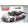 MANGE TECHNOLOGY 88015 non  APOCALYPSE GTR LÙI XE bộ đồ chơi xếp lắp ráp ghép mô hình  PORSCHE 9FF GT9-R Kỹ Thuật Công Nghệ Cao Mô Hình Phương Tiện 411 khối