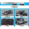 MANGE TECHNOLOGY 88012 non  XE KÉO ZONDA PAGANI bộ đồ chơi xếp lắp ráp ghép mô hình  PAGANI ZONDA Kỹ Thuật Công Nghệ Cao Mô Hình Phương Tiện 379 khối