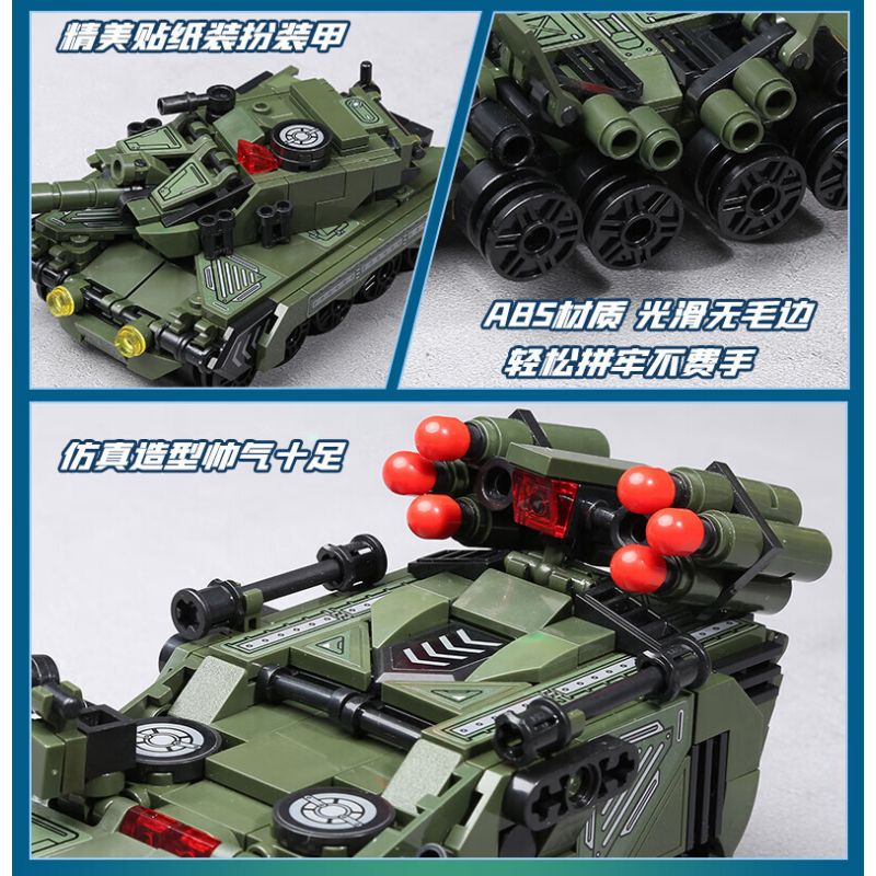 Enlighten 42112 Qman 42112 non  TIÊN PHONG CÓ VŨ TRANG bộ đồ chơi xếp lắp ráp ghép mô hình Ideas Ý Tưởng 328 khối