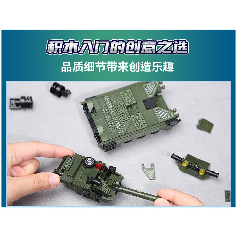 Enlighten 42112 Qman 42112 non  TIÊN PHONG CÓ VŨ TRANG bộ đồ chơi xếp lắp ráp ghép mô hình Ideas Ý Tưởng 328 khối