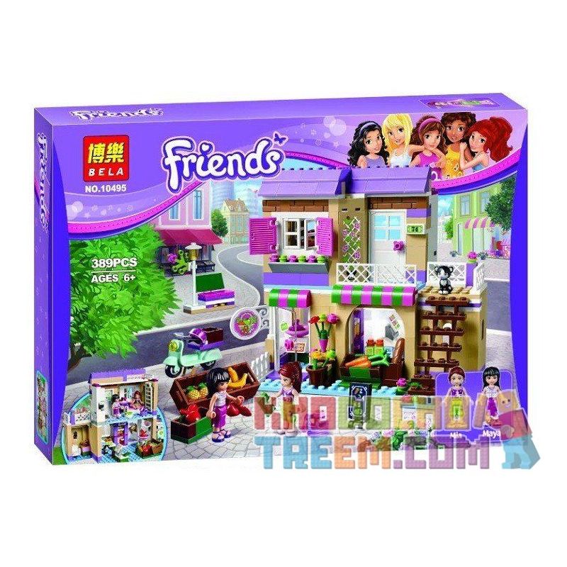 NOT Lego FRIENDS 41108 Heartlake Food Market, Bela 10495 Lari 10495 LELE 37014 Xếp hình Chợ thực phẩm 388 khối NOT Lego FRIENDS 41108 Heartlake Food Market, Bela 10495 Lari 10495 LELE 37014 Xếp hình Chợ thực phẩm 388 khối