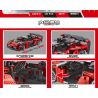 MANGE TECHNOLOGY 88011 non  BÓNG BƯỚM MCKELLEN KÉO LẠI XE bộ đồ chơi xếp lắp ráp ghép mô hình  MCLAREN Kỹ Thuật Công Nghệ Cao Mô Hình Phương Tiện 423 khối