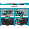 MANGE TECHNOLOGY 88010 non  HUYỀN THOẠI XE KÉO PORSCHE 911 bộ đồ chơi xếp lắp ráp ghép mô hình  Kỹ Thuật Công Nghệ Cao Mô Hình Phương Tiện 422 khối