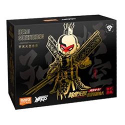 BLOKS 85007 non  TƯỢNG VÀNG HẦU VƯƠNG ASV-01 bộ đồ chơi xếp lắp ráp ghép mô hình