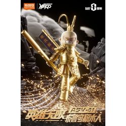 BLOKS 85007 non  TƯỢNG VÀNG HẦU VƯƠNG ASV-01 bộ đồ chơi xếp lắp ráp ghép mô hình