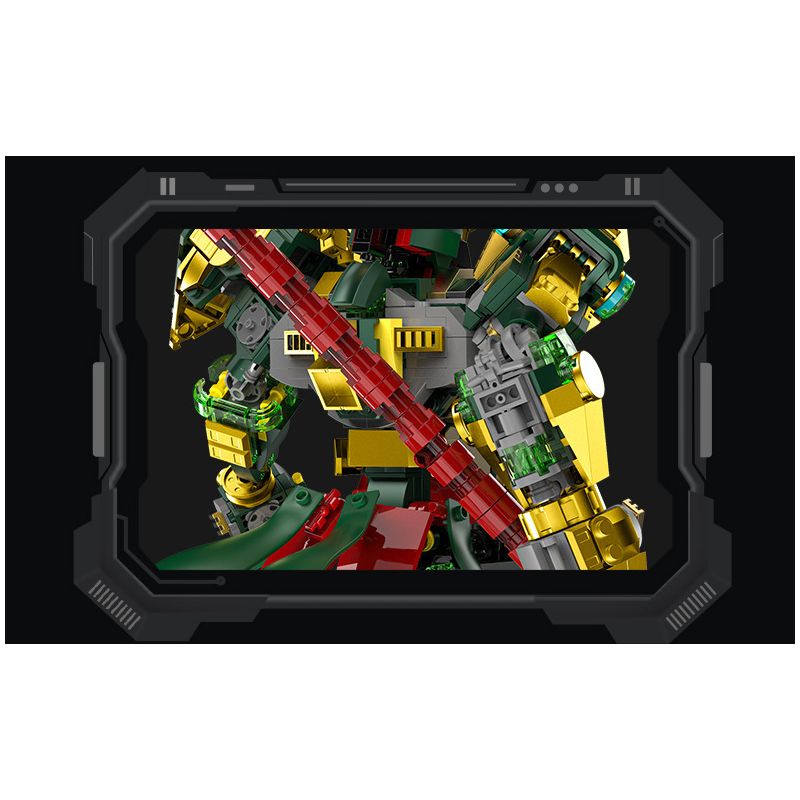 KOZOSHA 212210 non  QUAN VŨ bộ đồ chơi xếp lắp ráp ghép mô hình 1558 khối