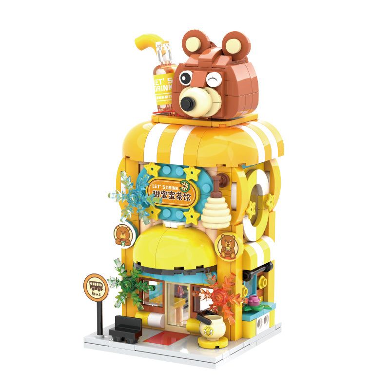 PANTASY 56003 non Lego TRÀ MẬT ONG NGỌT NGÀO bộ đồ chơi xếp lắp ráp ghép mô hình