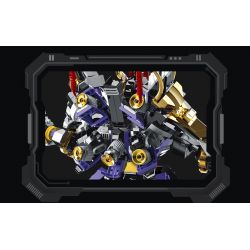 KOZOSHA 212209 non  MECHA KIỂU TRUNG QUỐC TƯỚNG QUÂN LỮ BỐ bộ đồ chơi xếp lắp ráp ghép mô hình 1448 khối