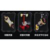 KOZOSHA 212209 non  MECHA KIỂU TRUNG QUỐC TƯỚNG QUÂN LỮ BỐ bộ đồ chơi xếp lắp ráp ghép mô hình 1448 khối