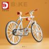 DK 80007 non  NGƯỜI ANH ĐƯỜNG XE ĐẠP tỷ lệ 1:5 bộ đồ chơi xếp lắp ráp ghép mô hình  BRITISH WIND Kỹ Thuật Công Nghệ Cao Mô Hình Phương Tiện 280 khối