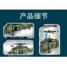 GAOMISI T3014 3014 non  TRỰC THĂNG VŨ TRANG ZHI-20 bộ đồ chơi xếp lắp ráp ghép mô hình Flourishing Age Strengthen The Army TANK & MILITARY 718 khối