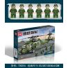 GAOMISI T3014 3014 non  TRỰC THĂNG VŨ TRANG ZHI-20 bộ đồ chơi xếp lắp ráp ghép mô hình Flourishing Age Strengthen The Army TANK & MILITARY 718 khối