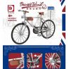 DK 80007 non  NGƯỜI ANH ĐƯỜNG XE ĐẠP tỷ lệ 1:5 bộ đồ chơi xếp lắp ráp ghép mô hình  BRITISH WIND Kỹ Thuật Công Nghệ Cao Mô Hình Phương Tiện 280 khối