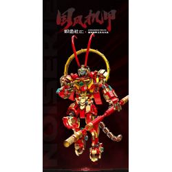 KOZOSHA 212208 non  VUA KHỈ bộ đồ chơi xếp lắp ráp ghép mô hình 1393 khối