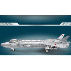 GAOMISI T3013 3013 non  MÁY BAY CHIẾN ĐẤU J-20 bộ đồ chơi xếp lắp ráp ghép mô hình Flourishing Age Strengthen The Army TANK & MILITARY 768 khối