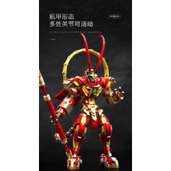 KOZOSHA 212208 non  VUA KHỈ bộ đồ chơi xếp lắp ráp ghép mô hình 1393 khối