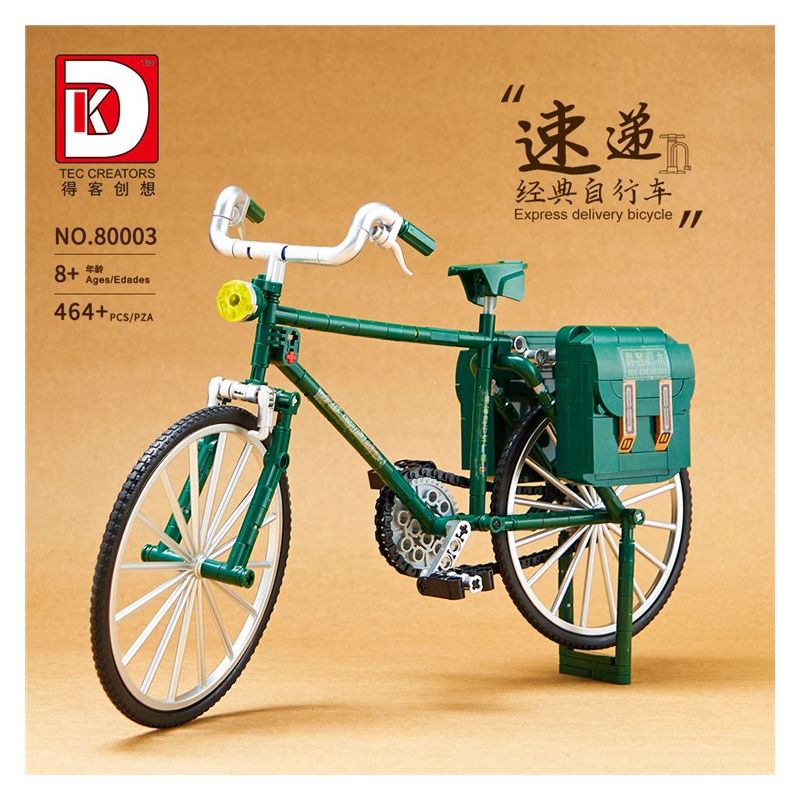 DK 80003 non  XE ĐẠP TỐC HÀNH tỷ lệ 1:5 bộ đồ chơi xếp lắp ráp ghép mô hình  EXPRESS BICYCLE Kỹ Thuật Công Nghệ Cao Mô Hình Phương Tiện 464 khối