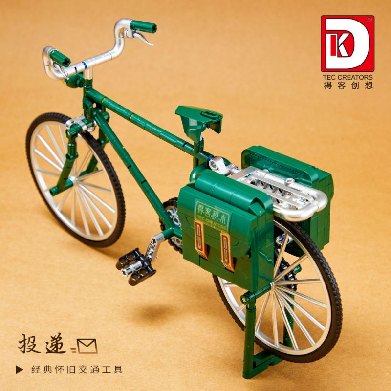 DK 80003 non  XE ĐẠP TỐC HÀNH tỷ lệ 1:5 bộ đồ chơi xếp lắp ráp ghép mô hình  EXPRESS BICYCLE Kỹ Thuật Công Nghệ Cao Mô Hình Phương Tiện 464 khối