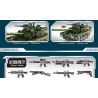 GAOMISI T3011 3011 non  XE TĂNG CHIẾN ĐẤU CHỦ LỰC 99A bộ đồ chơi xếp lắp ráp ghép mô hình Flourishing Age Strengthen The Army TANK & MILITARY 678 khối