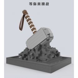 W29 non  HỘP GIẢI MÃ NỘI TẠNG THOR'S HAMMER THẾ HỆ THỨ 6 bộ đồ chơi xếp lắp ráp ghép mô hình Creator PUZZLE DECRYPT BOX Sáng Tạo