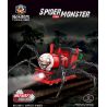 拓乐 L8001 8001 non  ĐOÀN TÀU CHARLES LÙI TOA bộ đồ chơi xếp lắp ráp ghép mô hình Mini Racing Pacemaker SPIDER MONSTER TRAIN CHARLES Đua Xe Mini 649 khối