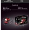 拓乐 L8001 8001 non  ĐOÀN TÀU CHARLES LÙI TOA bộ đồ chơi xếp lắp ráp ghép mô hình Mini Racing Pacemaker SPIDER MONSTER TRAIN CHARLES Đua Xe Mini 649 khối