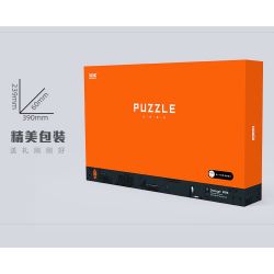 W53 non  BÀN ĐẦU GIƯỜNG MA THUẬT bộ đồ chơi xếp lắp ráp ghép mô hình Creator PUZZLE DECRYPT BOX Sáng Tạo